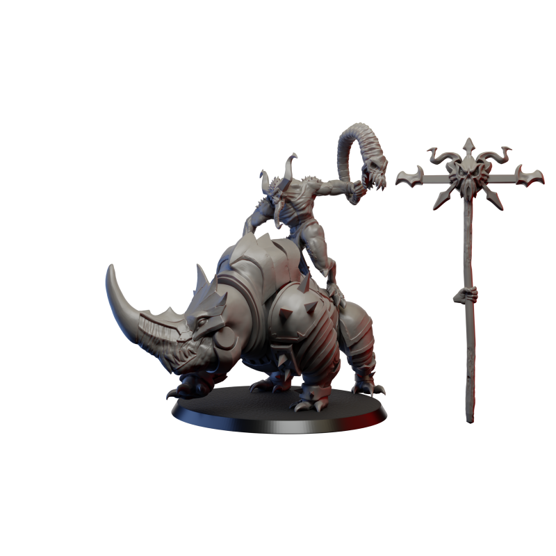 "Démons du Chaos Ghamak - Figurines 3D pour Wargames Fantasy & Batailles Épiques"