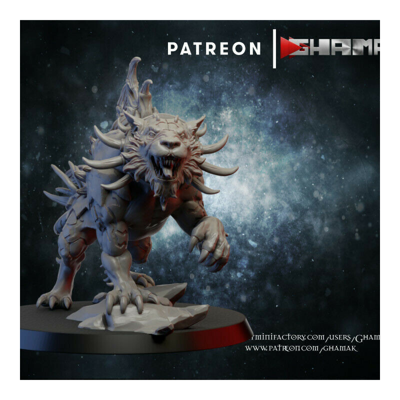 "Démons du Chaos Ghamak - Figurines 3D pour Wargames Fantasy & Batailles Épiques"