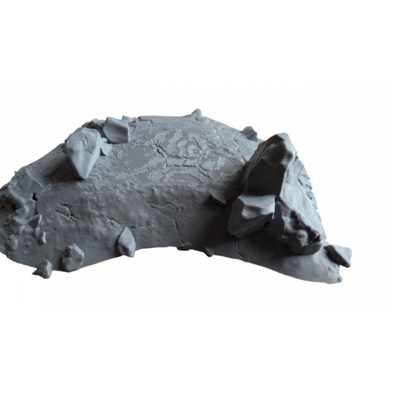 Impréssion 3D - Colline modèle 1 