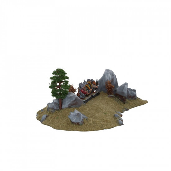Impréssion 3D - Colline modèle 1 