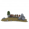 Impréssion 3D - Colline modèle 1 