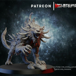 Figurine 3D Résine jeux de figurines Démon du sang-Chien 2  (2)