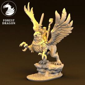 L'empire - Magicien sur gryphon 
