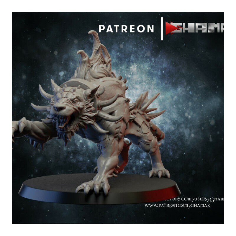 "Démons du Chaos Ghamak - Figurines 3D pour Wargames Fantasy & Batailles Épiques"