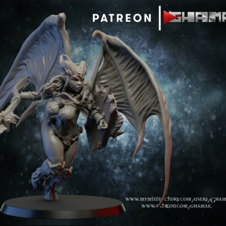"Démons du Chaos Ghamak - Figurines 3D pour Wargames Fantasy & Batailles Épiques"