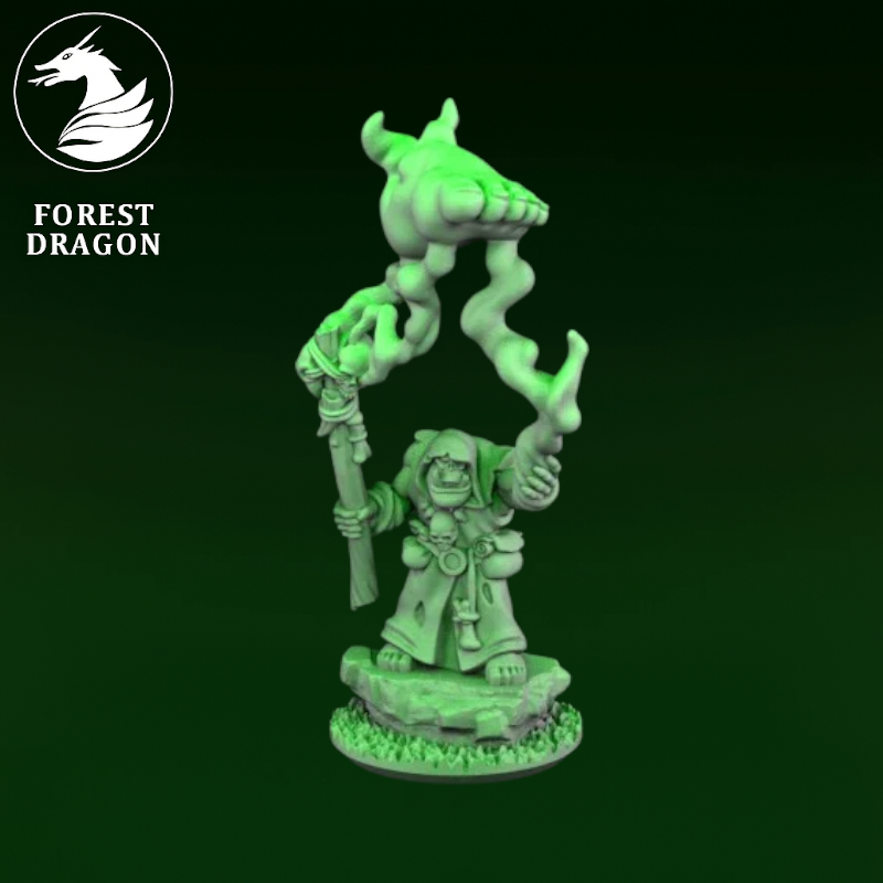 Orques et Gobelins - Chaman orque 2 