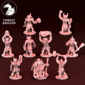 Chaos - Trolls du chaos x 10  (2)