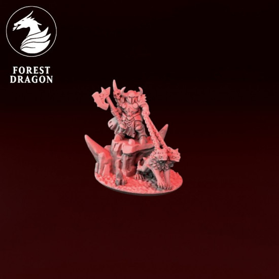 Chaos - Seigneur avec molosse 