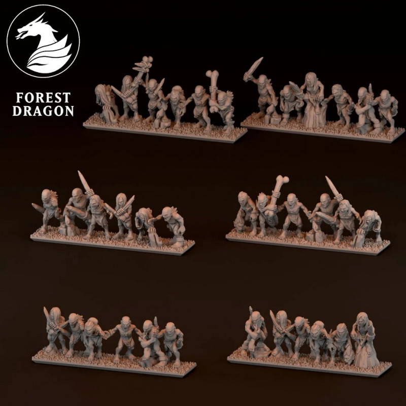 Morts vivants - Goules  