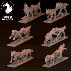 Morts vivants - Loups  