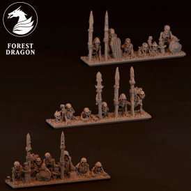 Morts vivants - Lanciers squelettes   (2)