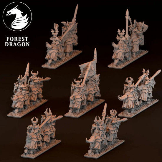 Morts vivants - Cavaliers vampires  