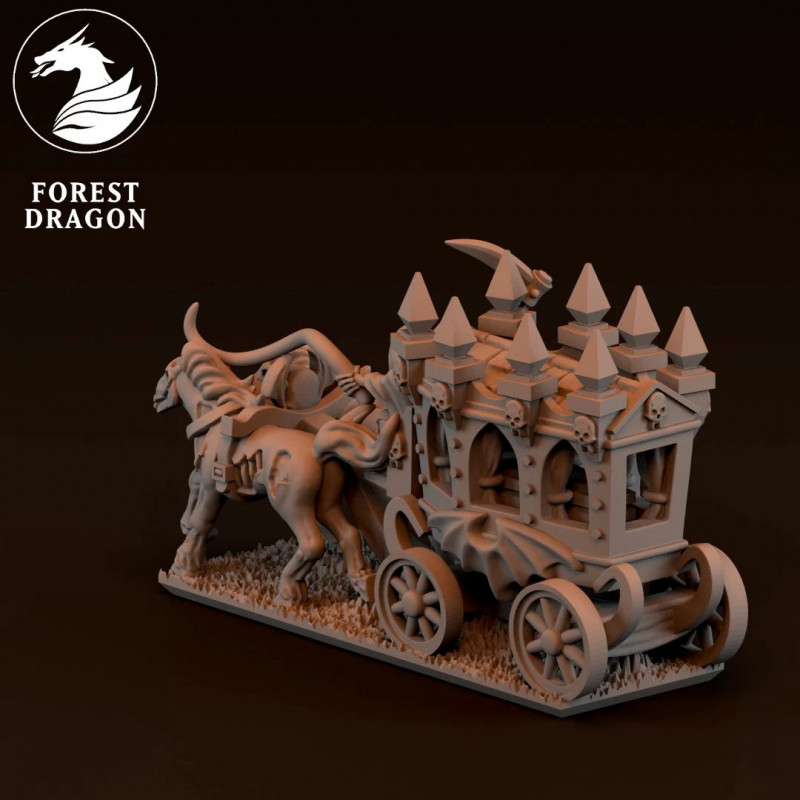 Morts vivants -  Carosse noir 