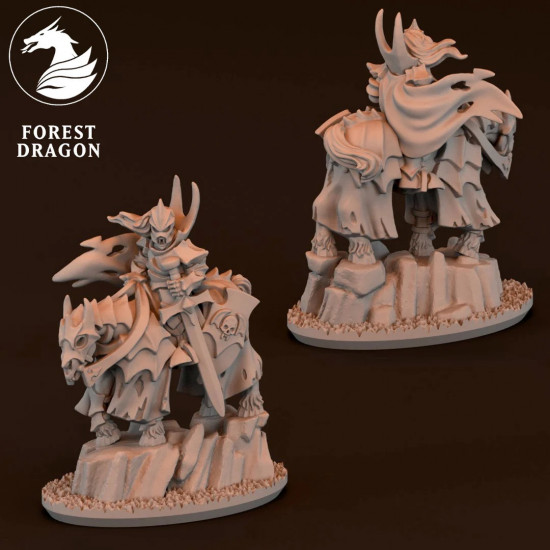 Morts vivants - Vampire à cheval 