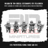Infanterie Hiver US WW2 – Figurines 3D 28mm & 15mm pour Wargames