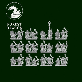 Elfes sylvestre - Archers  