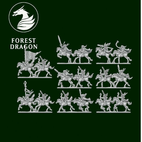 Elfes sylvestre - Cavalerie légère  