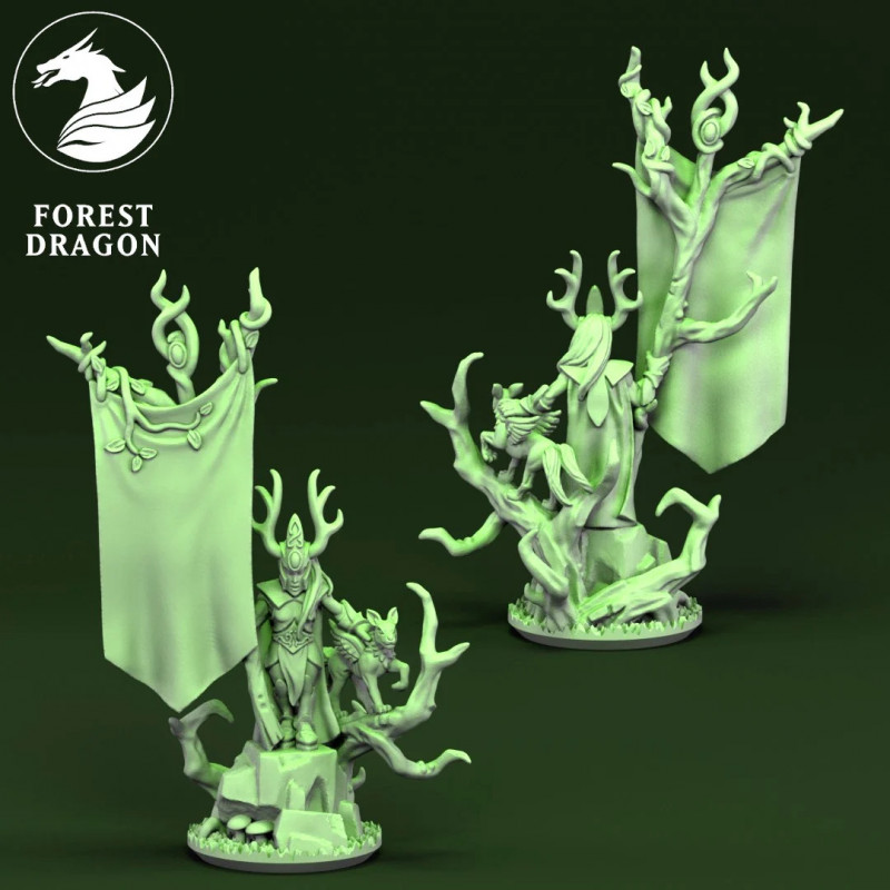 Elfes Sylvestre - Sorcière fée  