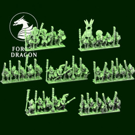 Hommes lézards - Gardes du temple  