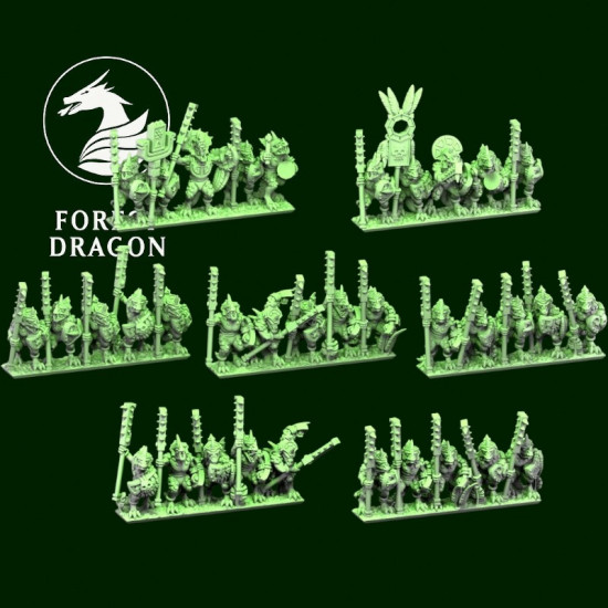 Hommes lézards - Gardes du temple  