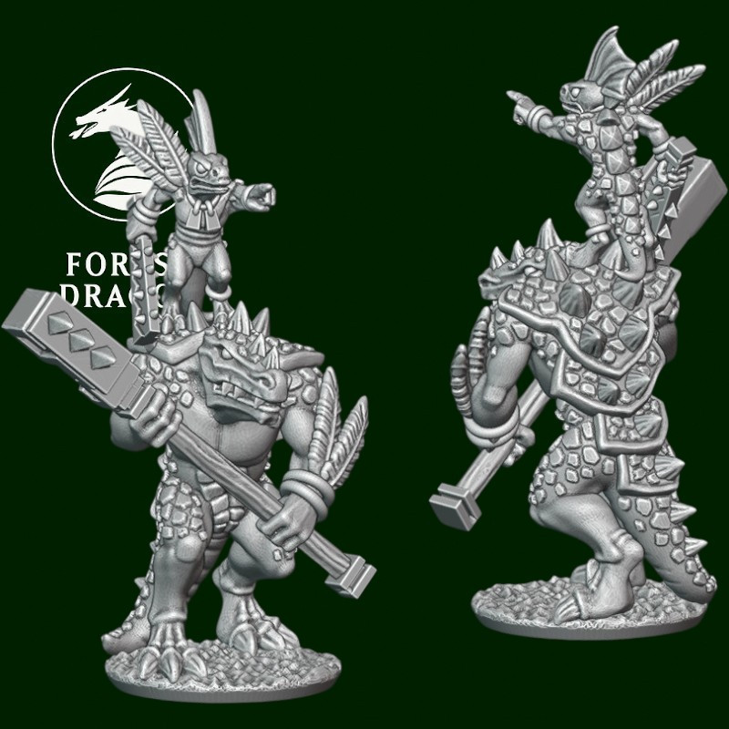 Hommes lézards - Héros caïman 