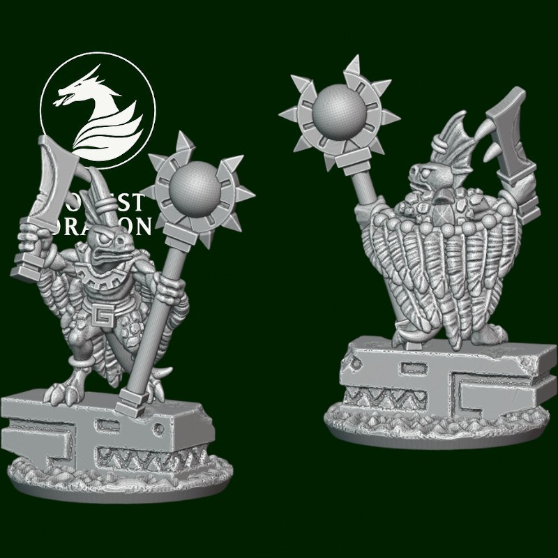 Hommes lézards - Prêtre serpent 