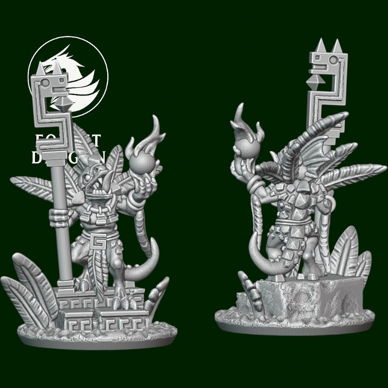 Hommes lézards - Prêtre serpent 2 