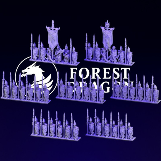 Elfes noirs - Lanciers  