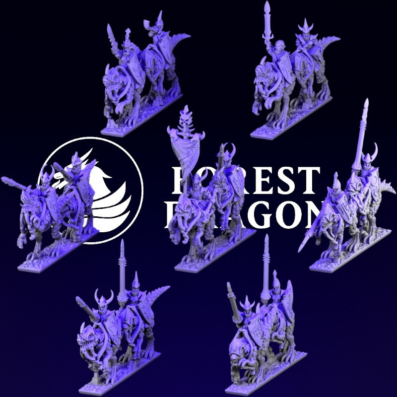 Elfes noirs - Cavalerie lourde  