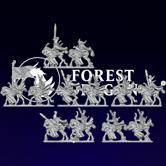 Hauts elfes - Cavalerie légère  