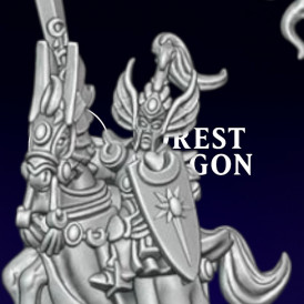 Hauts elfes - Héros à cheval