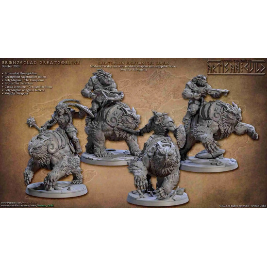 Artisan Guild - Greatgoblin Nightmauler Riders  Artisan Guild - Greatgoblin Nightmauler Riders