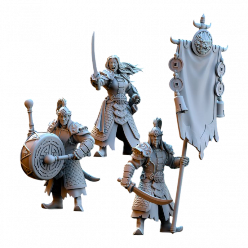 Astarii - Groupe de commandement des Guerriers de la Dynastie   