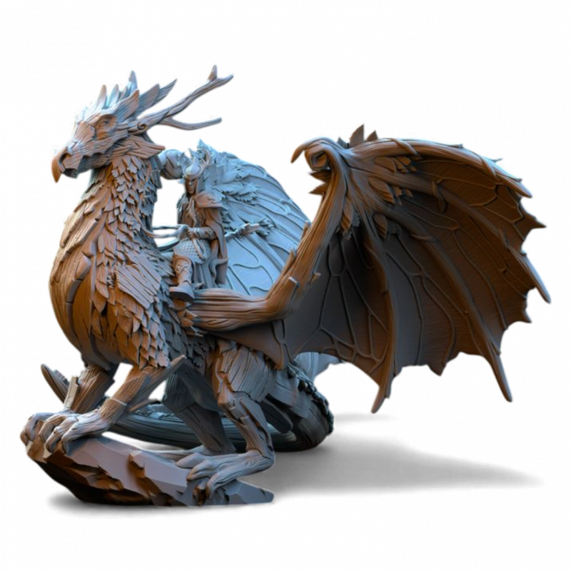 Evergreen Elves - Forest Dragon  