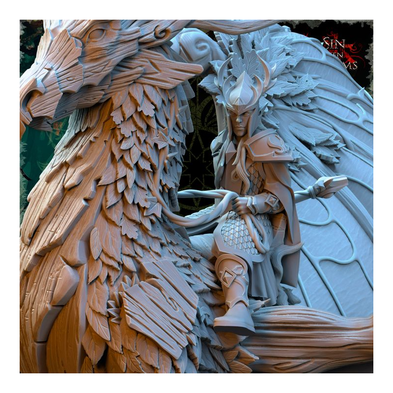 Evergreen Elves - Forest Dragon  