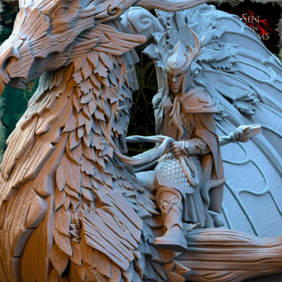 Evergreen Elves - Forest Dragon  