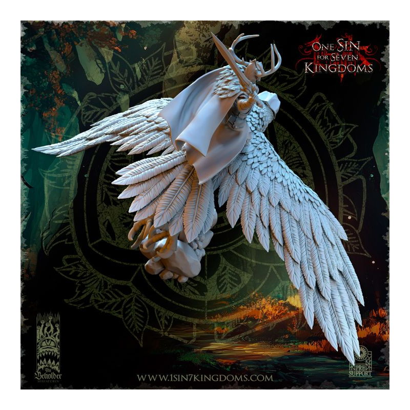 Evergreen Elves - Faelar, Commandant Sylvain sur Aigle  