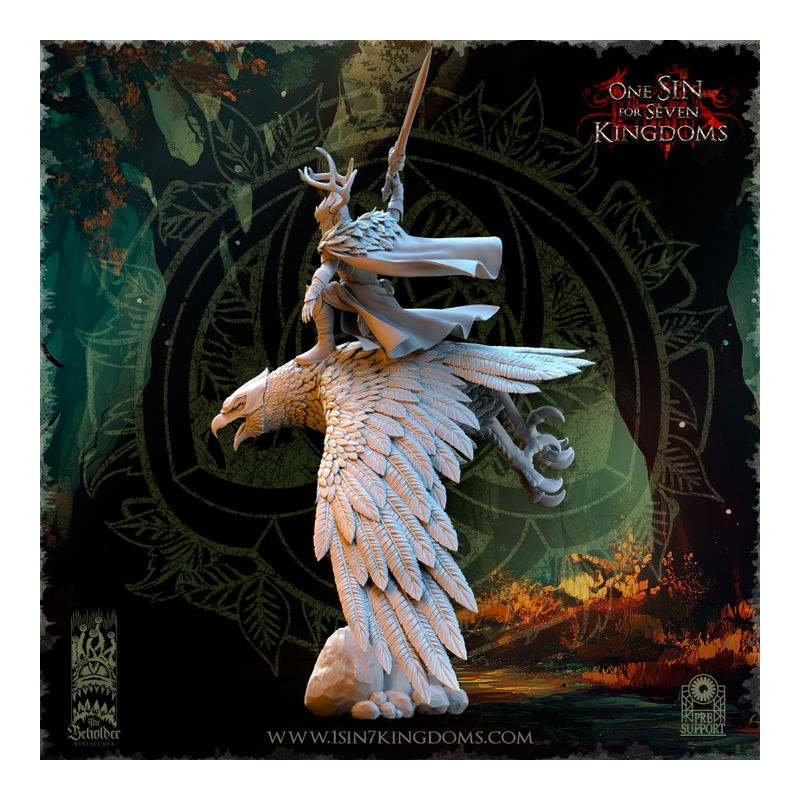 Evergreen Elves - Faelar, Commandant Sylvain sur Aigle  