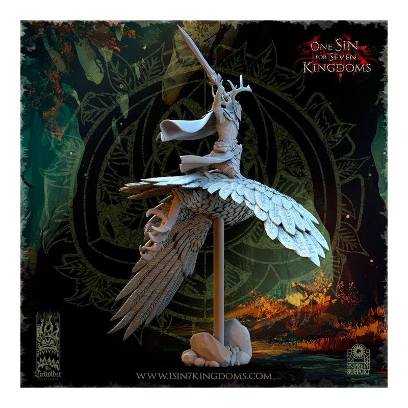 Evergreen Elves - Faelar, Commandant Sylvain sur Aigle  