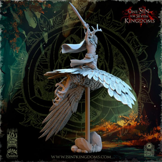 Evergreen Elves - Faelar, Commandant Sylvain sur Aigle  