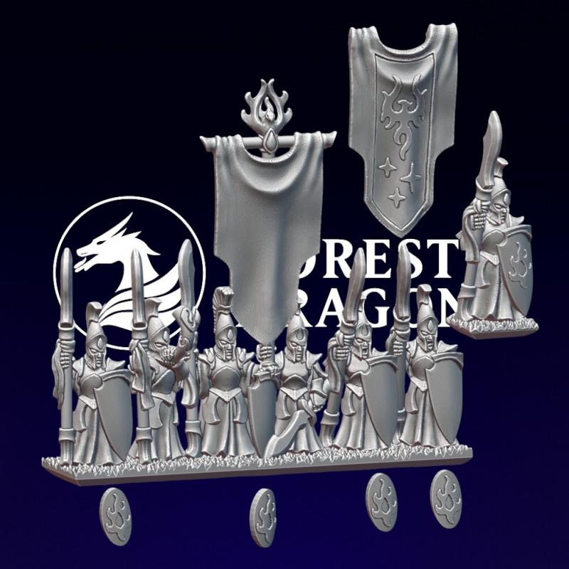 Hauts elfes - Lanciers  