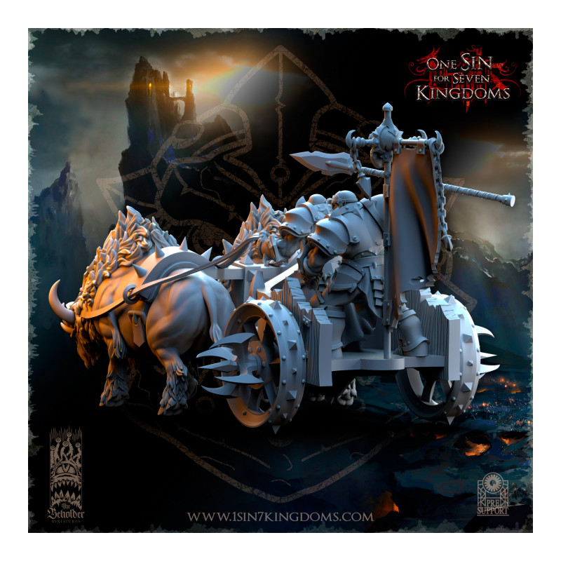 Nestah - Chars Orcs tirés par des bêtes   