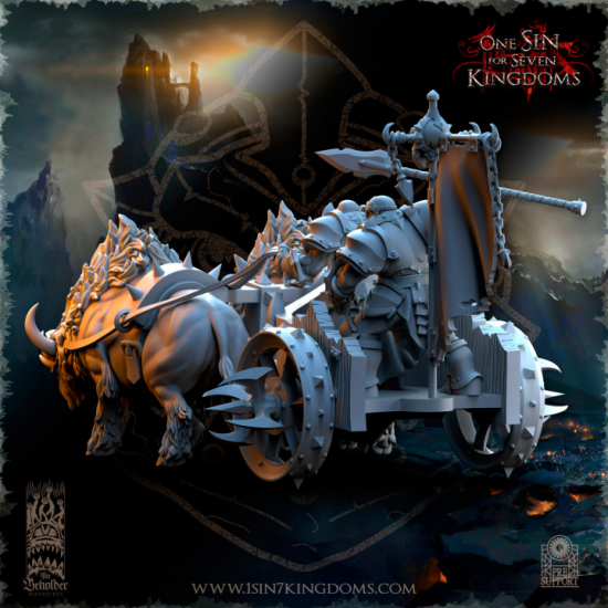 Nestah - Chars Orcs tirés par des bêtes   