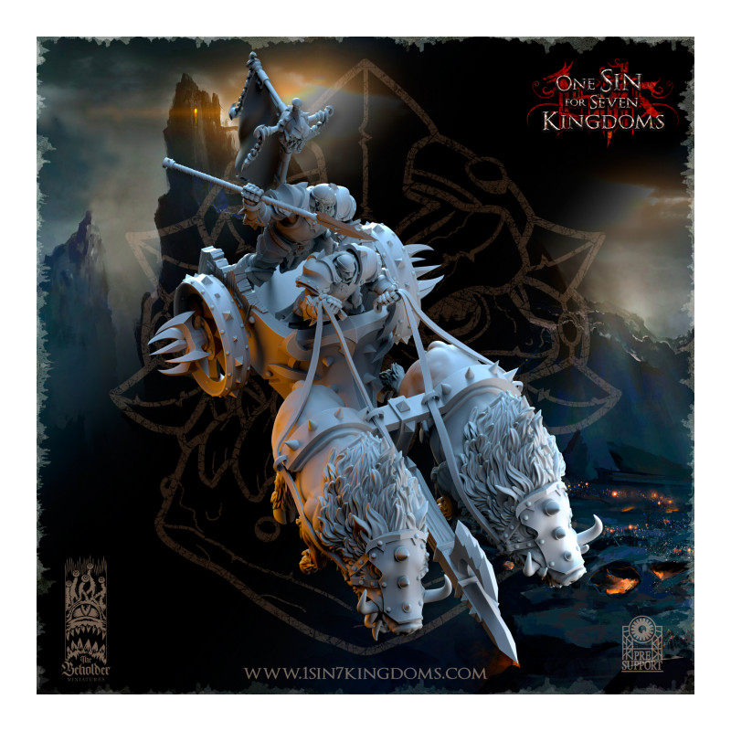 Nestah - Chars Orcs tirés par des bêtes   