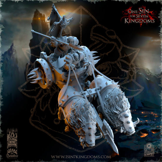 Nestah - Chars Orcs tirés par des bêtes   