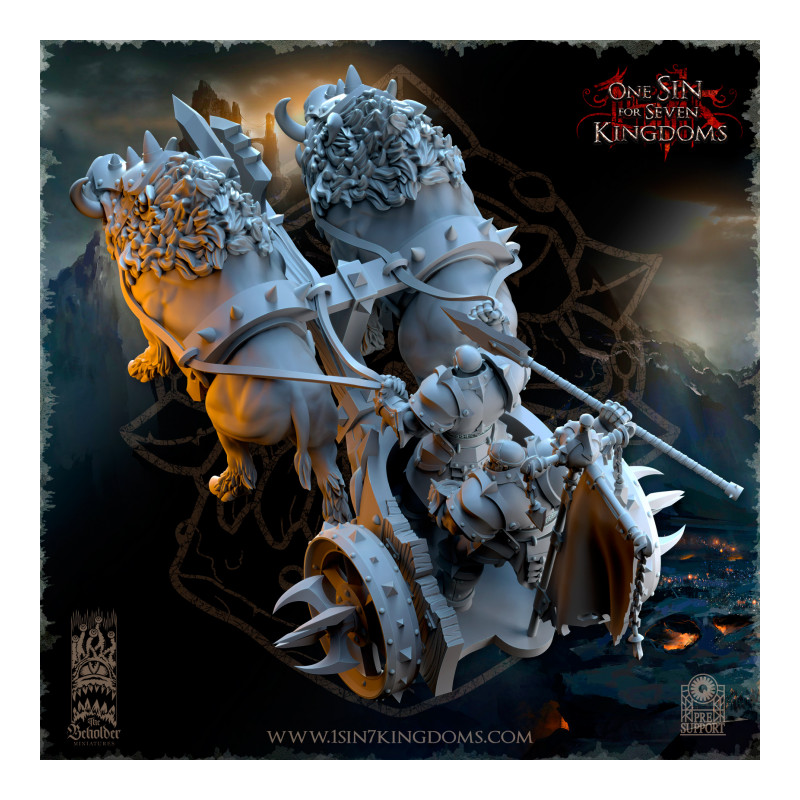 Nestah - Chars Orcs tirés par des bêtes   