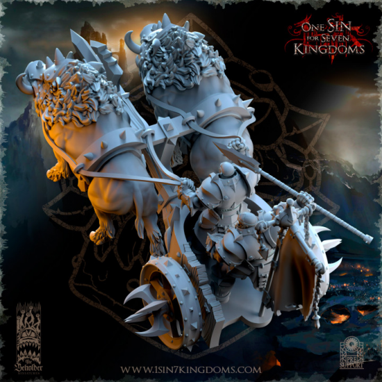 Nestah - Chars Orcs tirés par des bêtes   