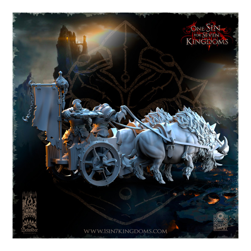 Nestah - Chars Orcs tirés par des bêtes   