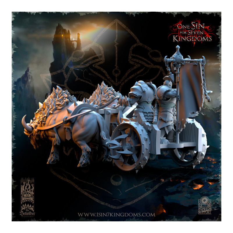 Nestah - Chars Orcs tirés par des bêtes   