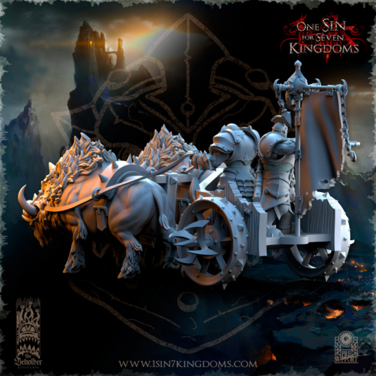 Nestah - Chars Orcs tirés par des bêtes   